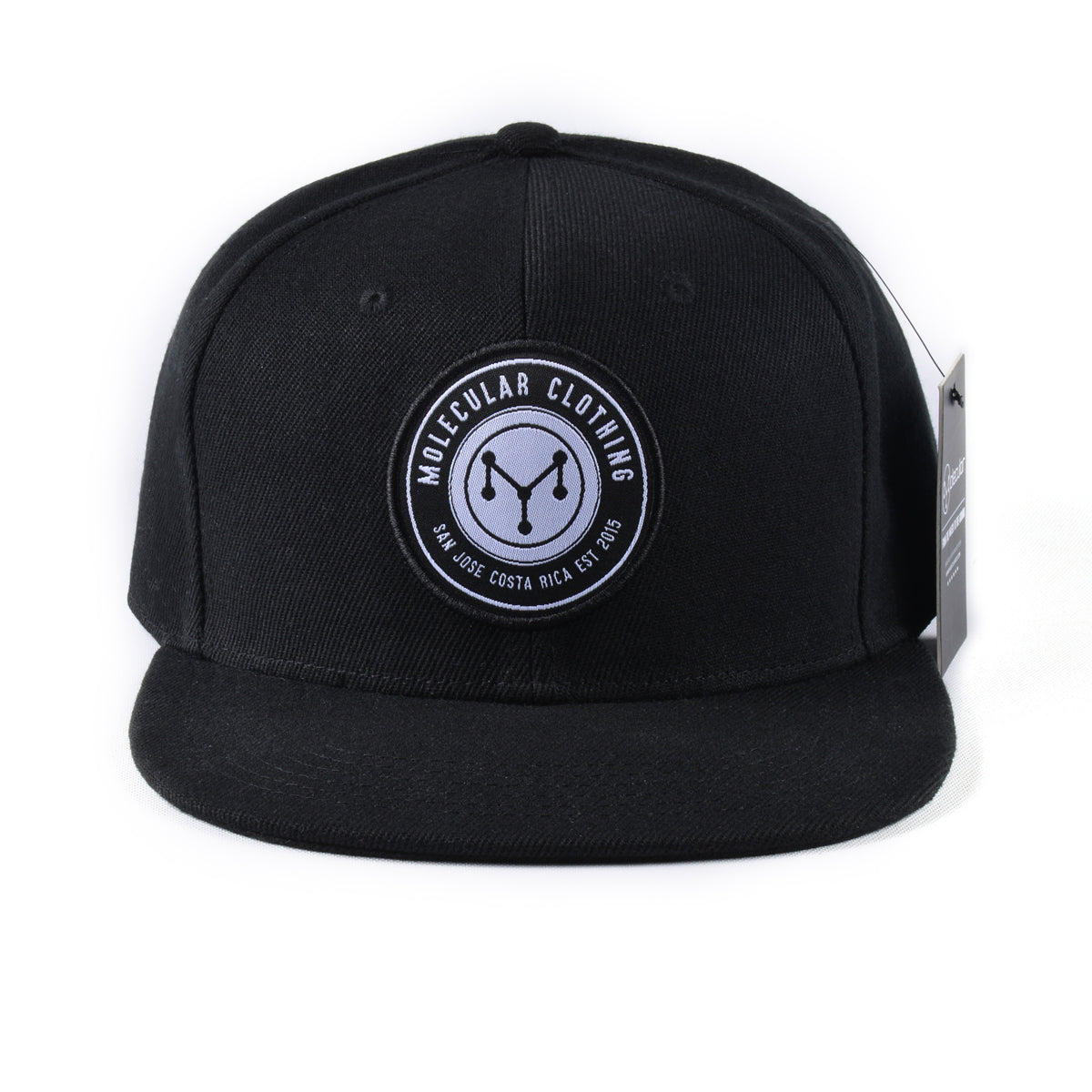 Molecular Clothing Snapback - Black