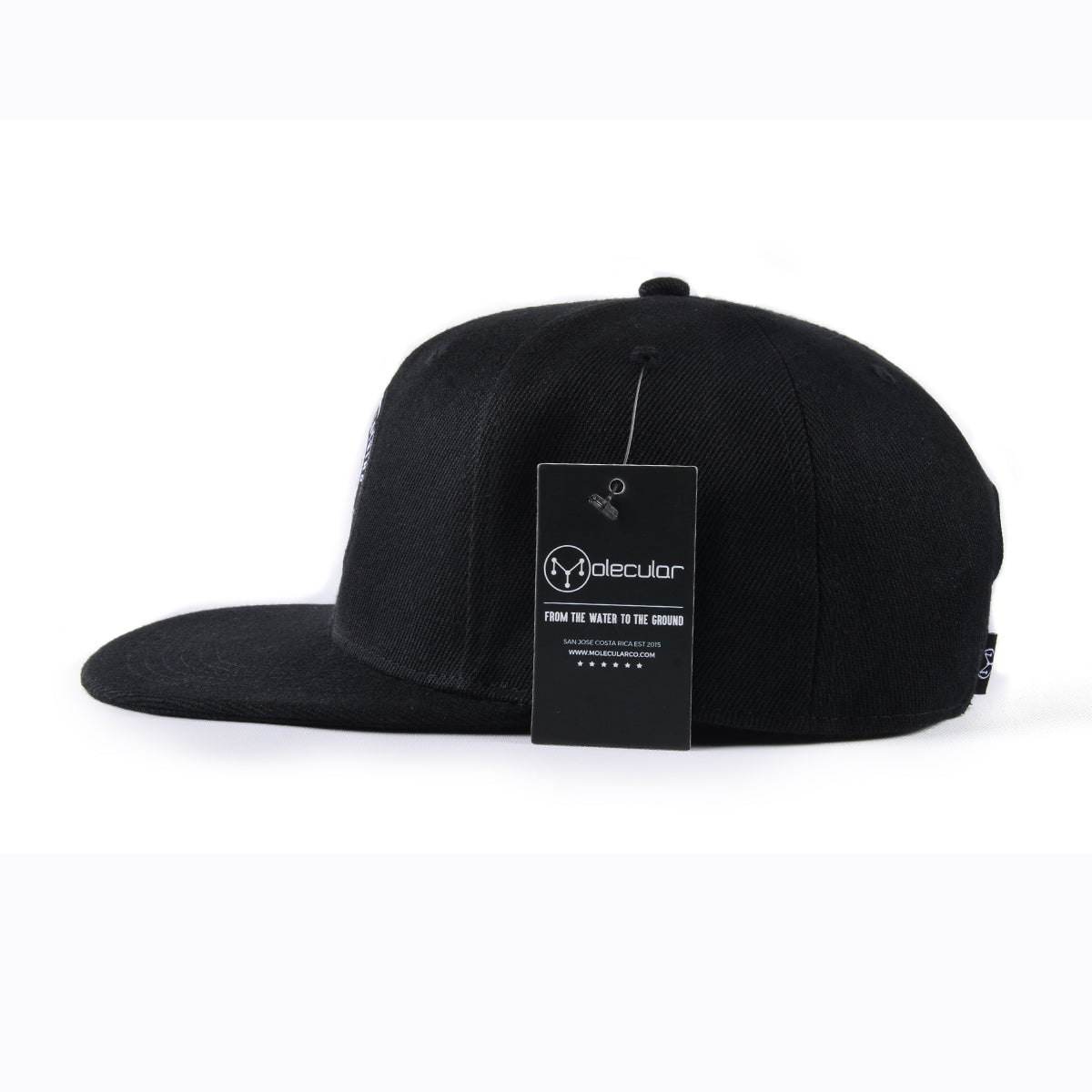 Molecular Clothing Snapback - Black