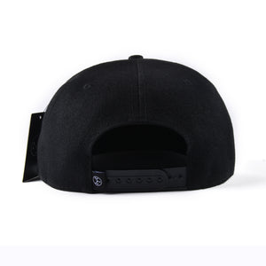 Molecular Clothing Snapback - Black